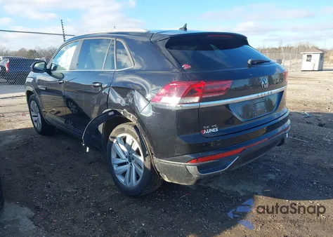 2020 Volkswagen Atlas Cross Sport 3.6L V6 Se W/Technology/3.6L V6 Se W/Technology R-Line z USA, uszkodzony, nr VIN 1V26E2CA9LC208827